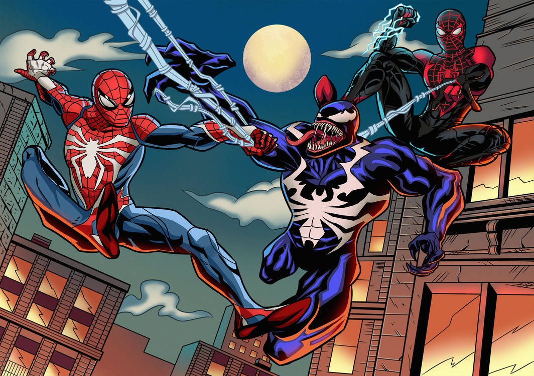 Marvel's Spider-man 2 fan art by IvanAlexandrovArt on DeviantArt