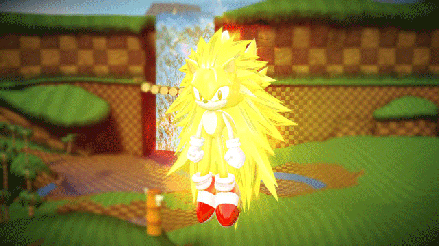 My Super Sonic GIF by DadOfDraw on DeviantArt