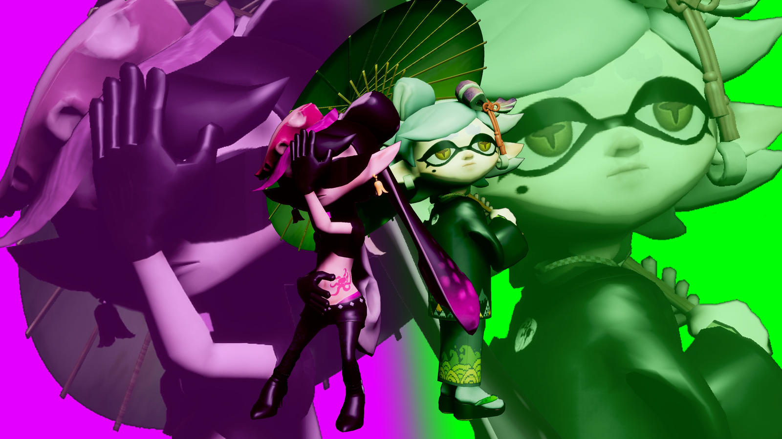 Splatoon 2 Squid Sisters Callie And Marie by Ledo621 on DeviantArt