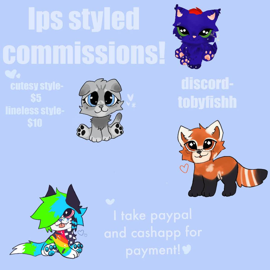 Lps style commissions! by SnarkyFelidae on DeviantArt