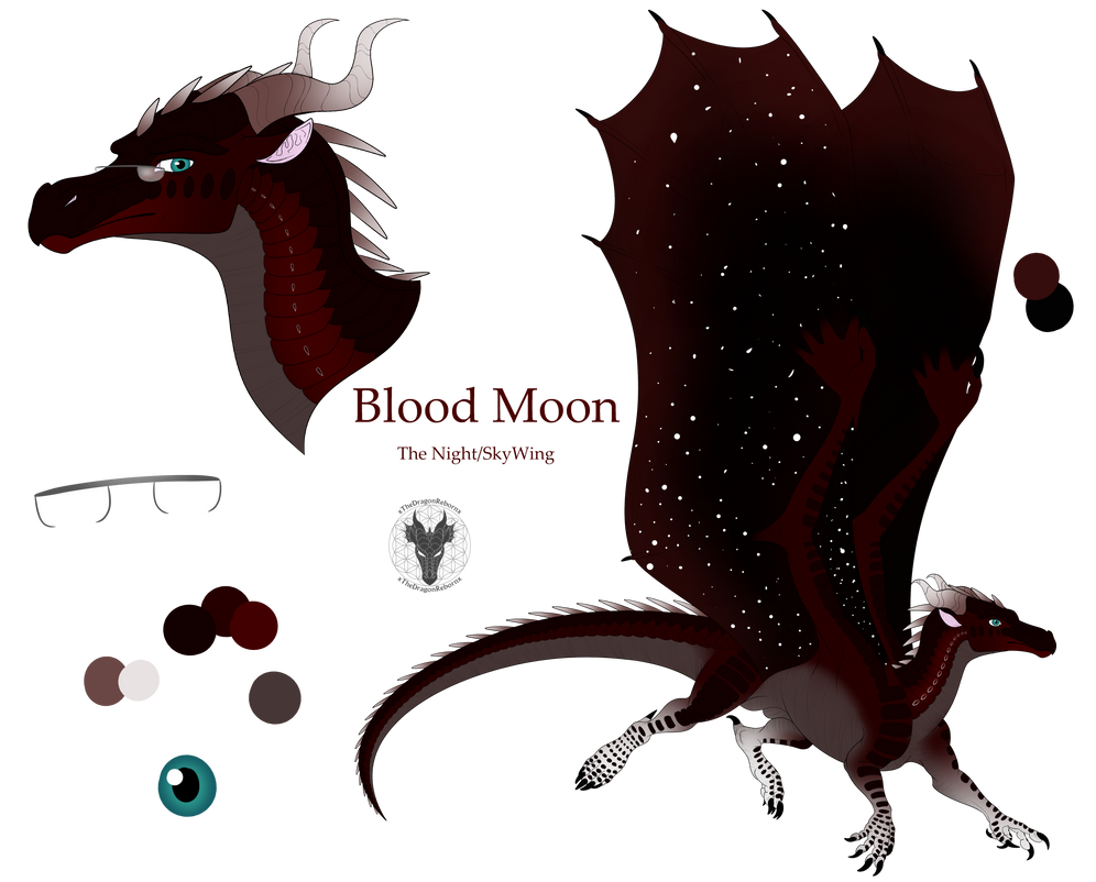 Blood Moon :Official Ref: *Newest* by Delmare-The-Hybrid on DeviantArt