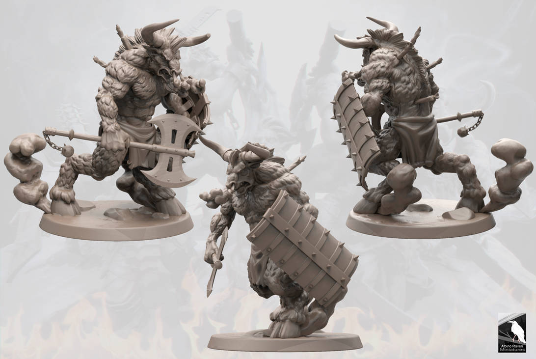 Minotaur by Stranger1988 on DeviantArt