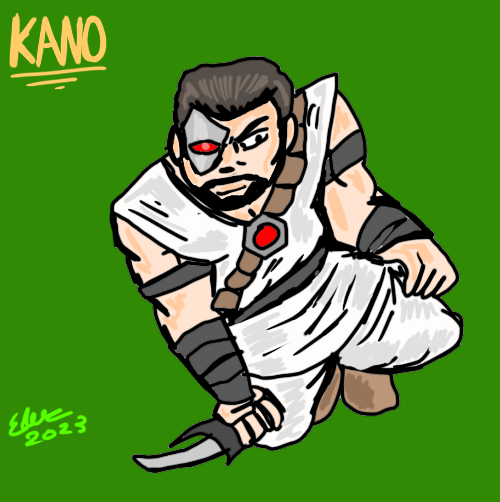 Mortal Kombat (1995) - Kano by RyuKangLivesAgain on DeviantArt