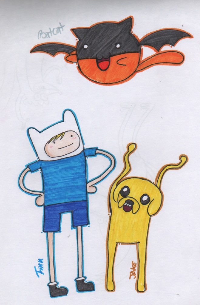 Finn,Jake,Batcat