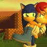 (Gmod Sonic) Sonic and Sally