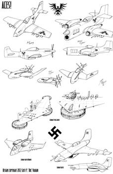 ACES! Dieselpunk planes