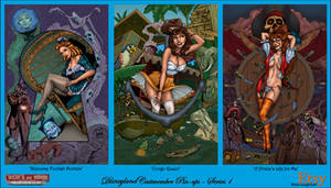 Disney Castmember Pinups Series 1 by DocRedfield