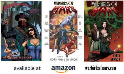 Warbirds of Mars book ADs by DocRedfield