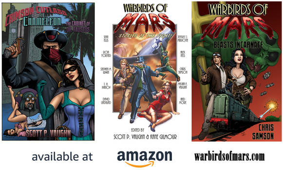 Warbirds of Mars book ADs