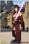STAR WARS - Jedi Girl Aniah by DocRedfield