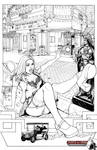 Traffic Trouble -Inks by DocRedfield