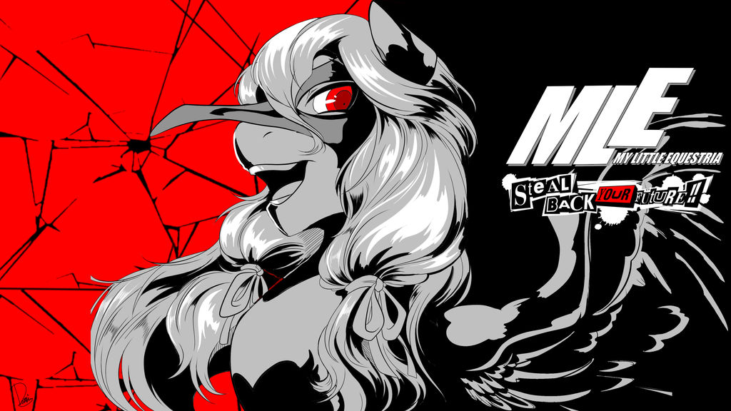 my little equestria persona 5 Heart Gold as Crow