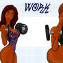 I work out