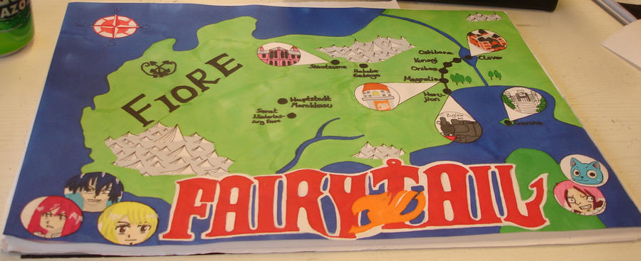 Map Fairy tail by ann-chris on DeviantArt Map Fairy tail by ann-chris on DeviantArt