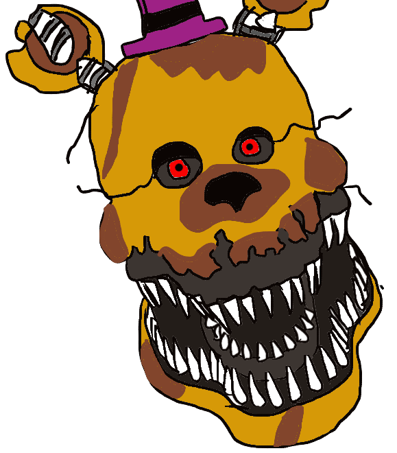 Nightmare Fredbear Drawing by jackjackcooper on DeviantArt