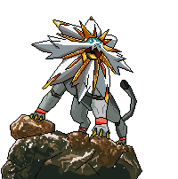 Solgaleo Pixel Pagedoll