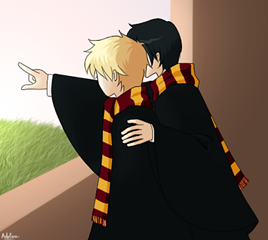 Young Sirius and Remus