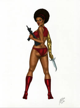 Misty Knight colors