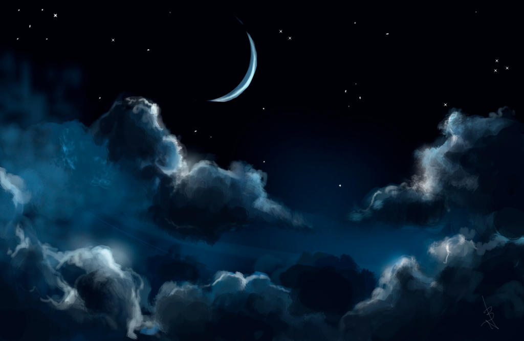 Nait Sky Sky at night - Training 1 by Nicky-Milky on DeviantArt