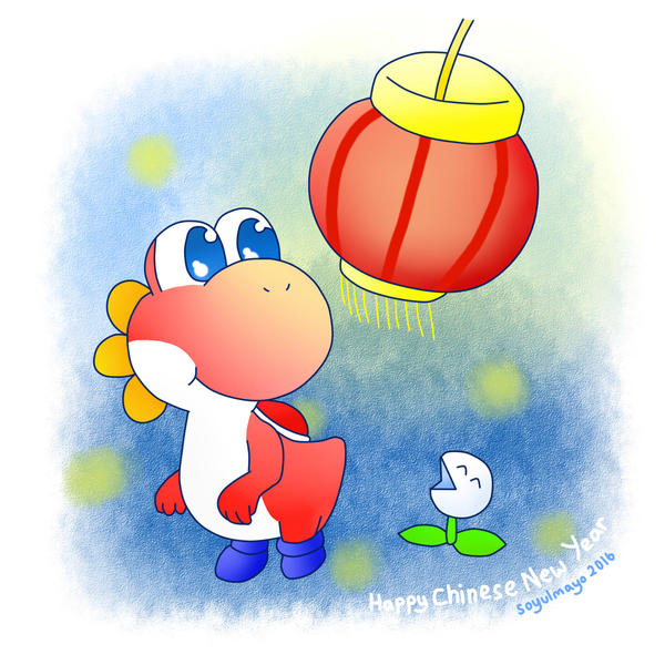 Red Yoshi by soyulmayo on DeviantArt