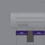 US Super Nintendo (SNES) Console Wallpaper