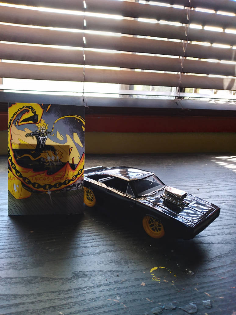 Ghost rider car model by AlasterBoneman on DeviantArt