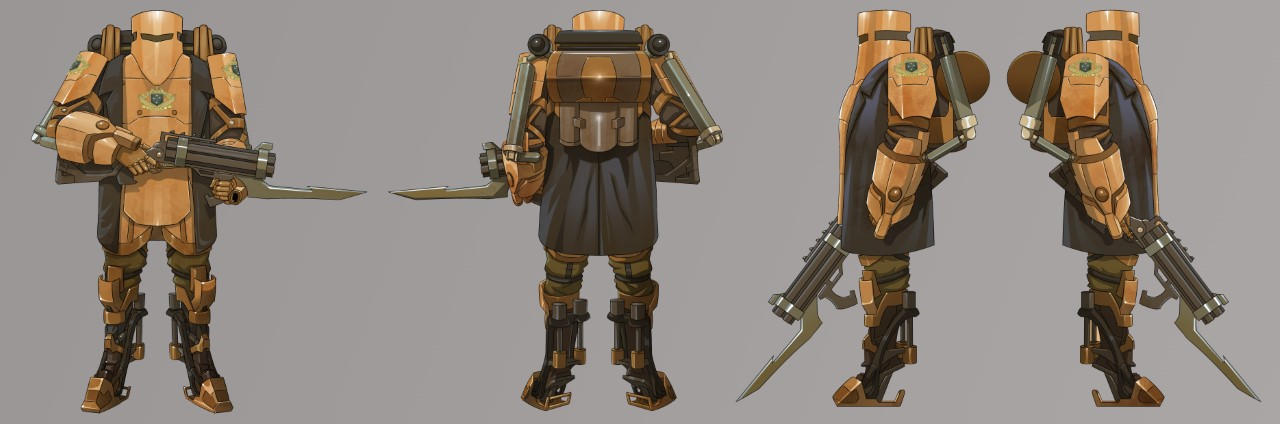 ANZAC Bush ranger (iron harvest project) by AlasterBoneman on DeviantArt