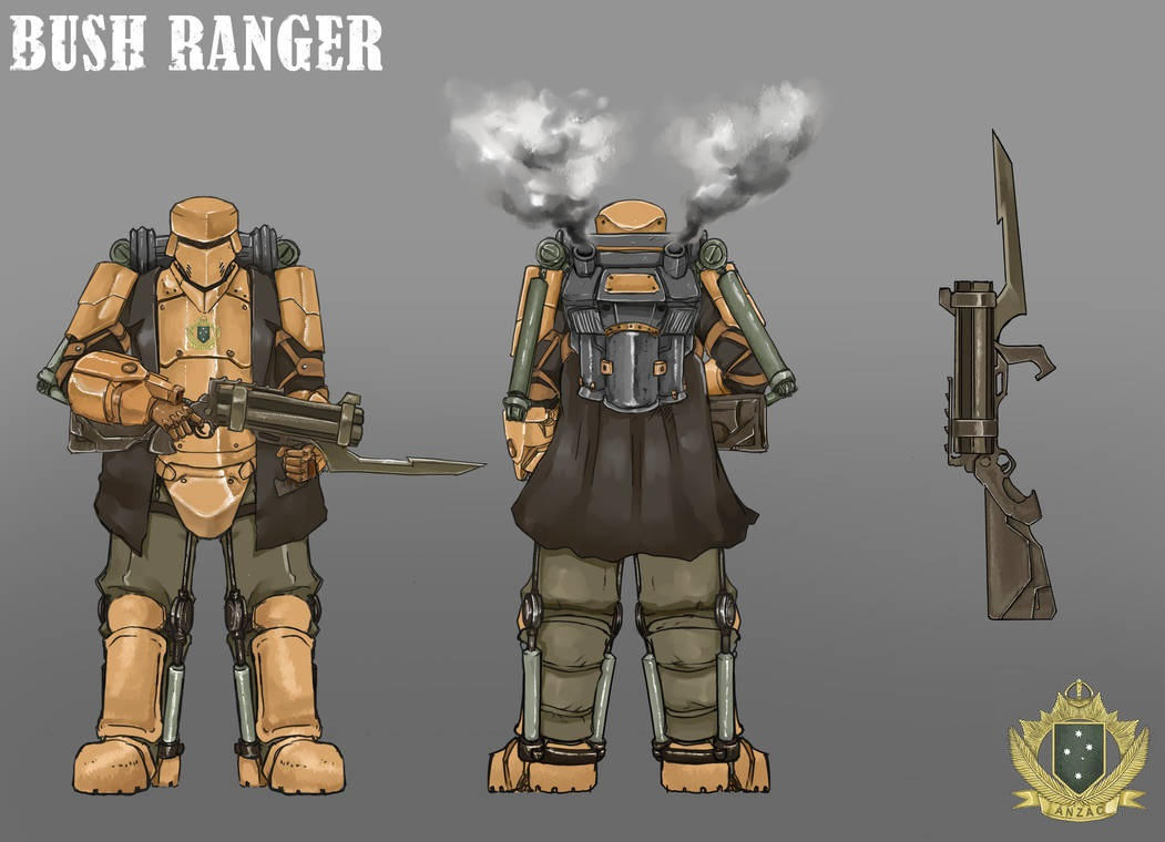 ANZAC iron harvest Bush ranger 2 by AlasterBoneman on DeviantArt