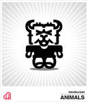 helvetica bold Animals by myloo