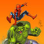Spidey and Hulk