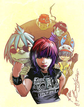 Prips Gorillaz by Edu