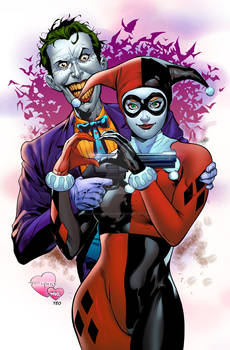 Joker And Harley heart