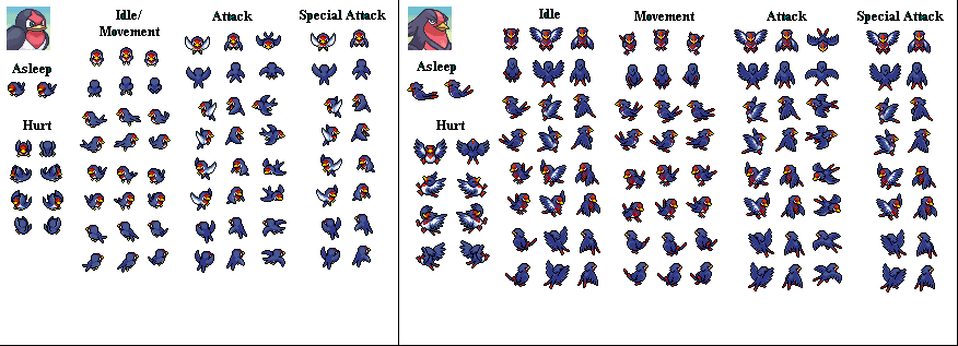 Pokemon Sprites by Emerarudonofureku on DeviantArt