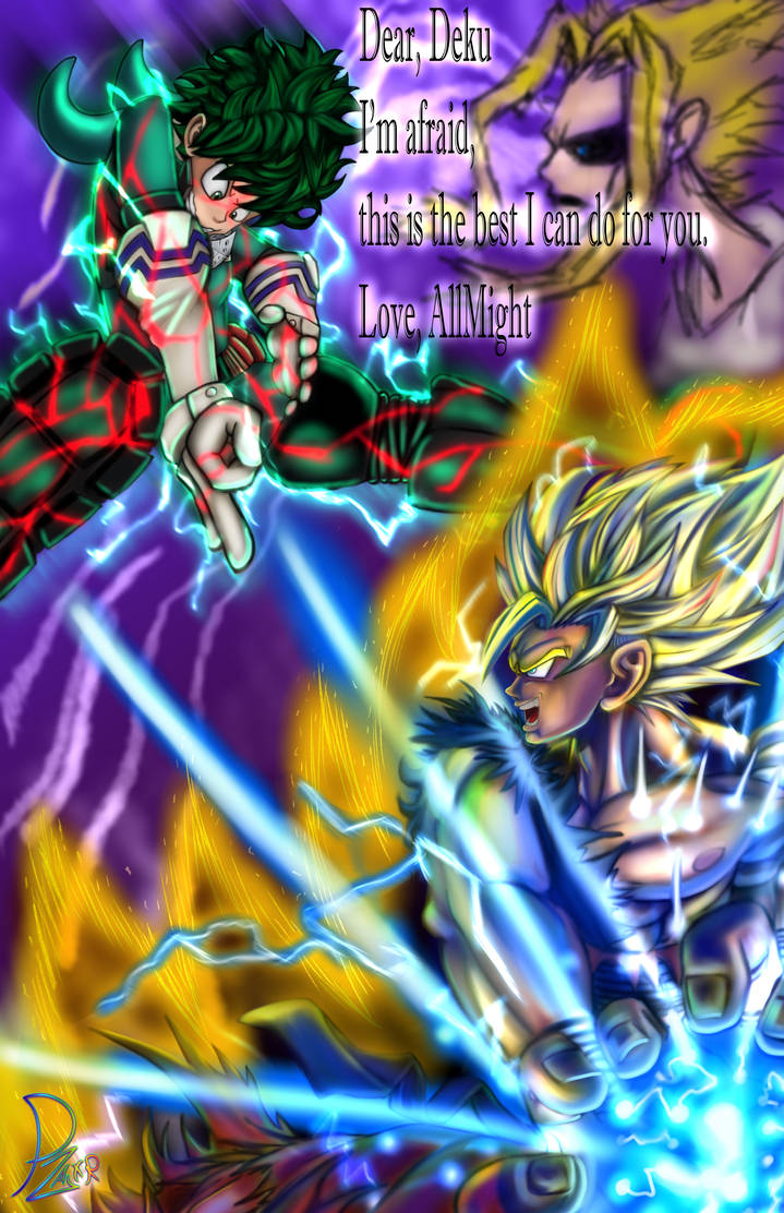 Deku Vs Goku By Pzaxr On Deviantart Deku Vs Goku By Pzaxr On Deviantart