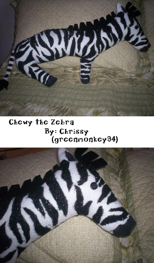 Chewy the Zebra