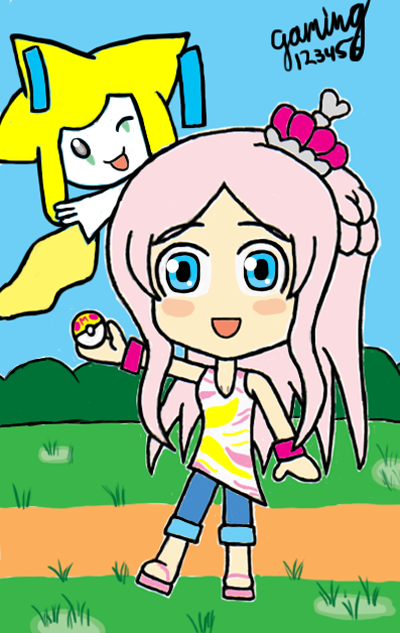 Atelier Meruru x Pokemon *Meruru x Jirachi*