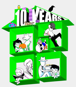 10 YEARS OF HOMESTUCK