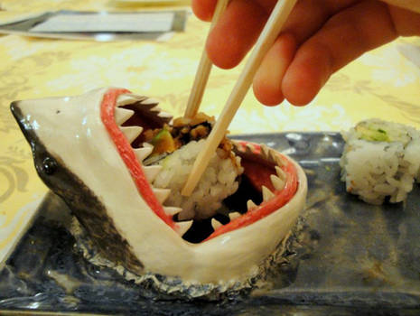 Shark Sushi Plate