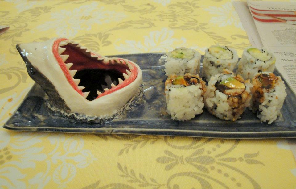 Shark Sushi Plate 2