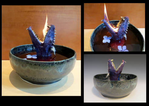 Fire Breathing Dragon Bowl