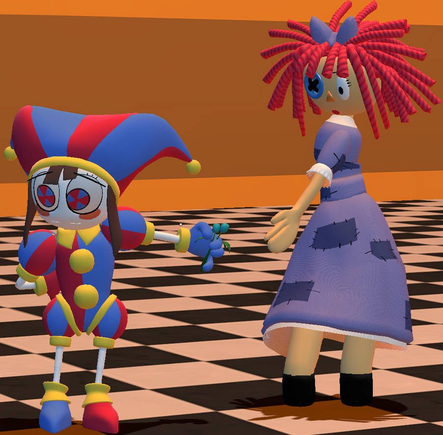 Pomni Is Giving Some Flowers To Ragatha By Erikass878112 On DeviantArt pomni-is-giving-some-flowers-to-ragatha-by-erikass878112-on-deviantart