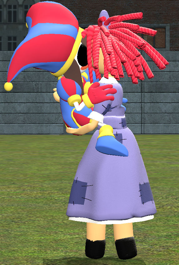 awww Pomni x Ragatha are kissing together! so cute by erikass878112 on ...