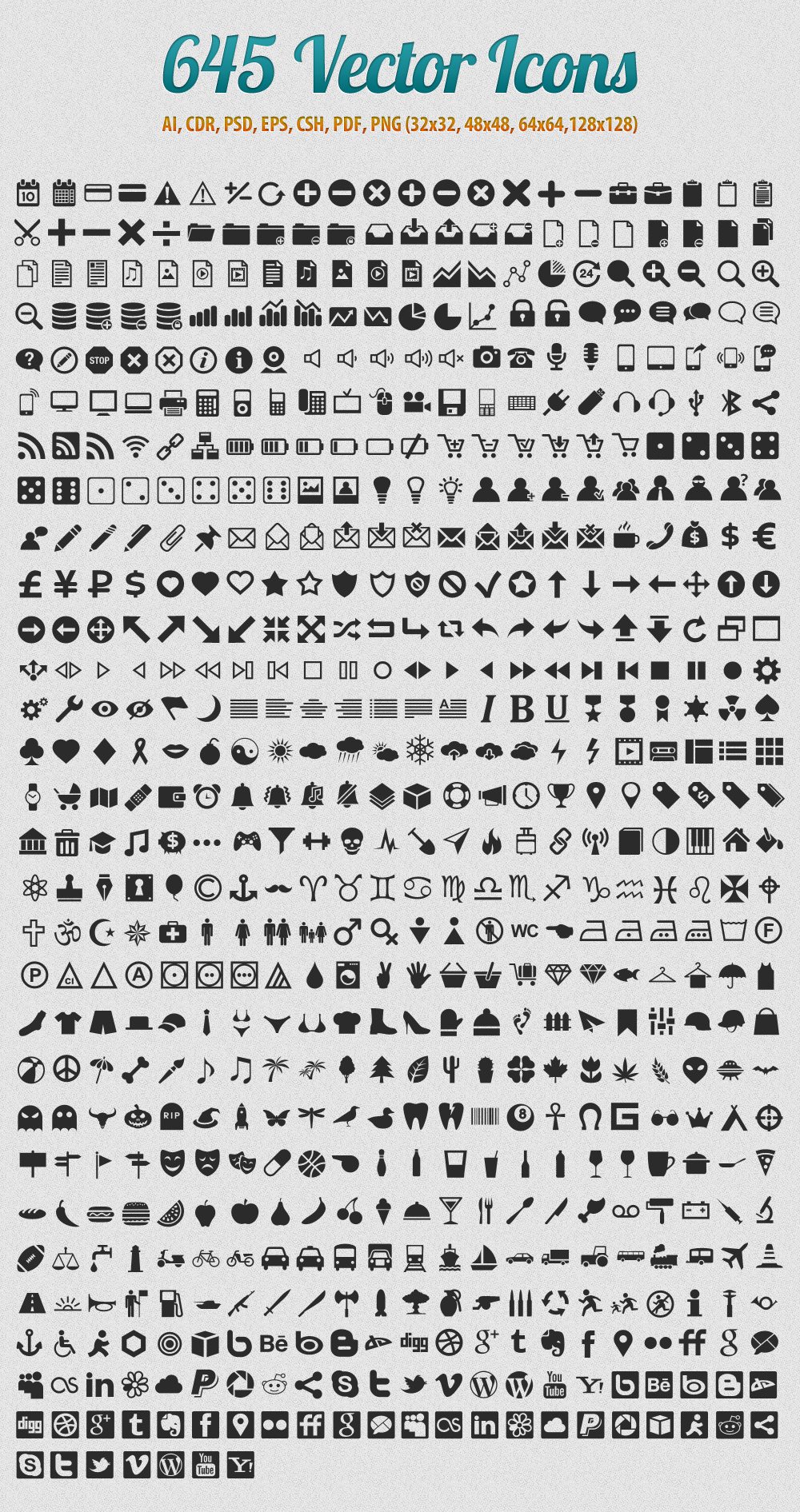 Vector Icons Pack by Vector-Icons on DeviantArt