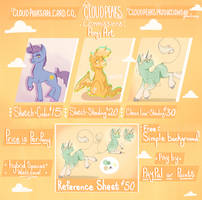 CloudPeaks Kate Pony Commission Sheet [OPEN!] by CloudPeaksKate