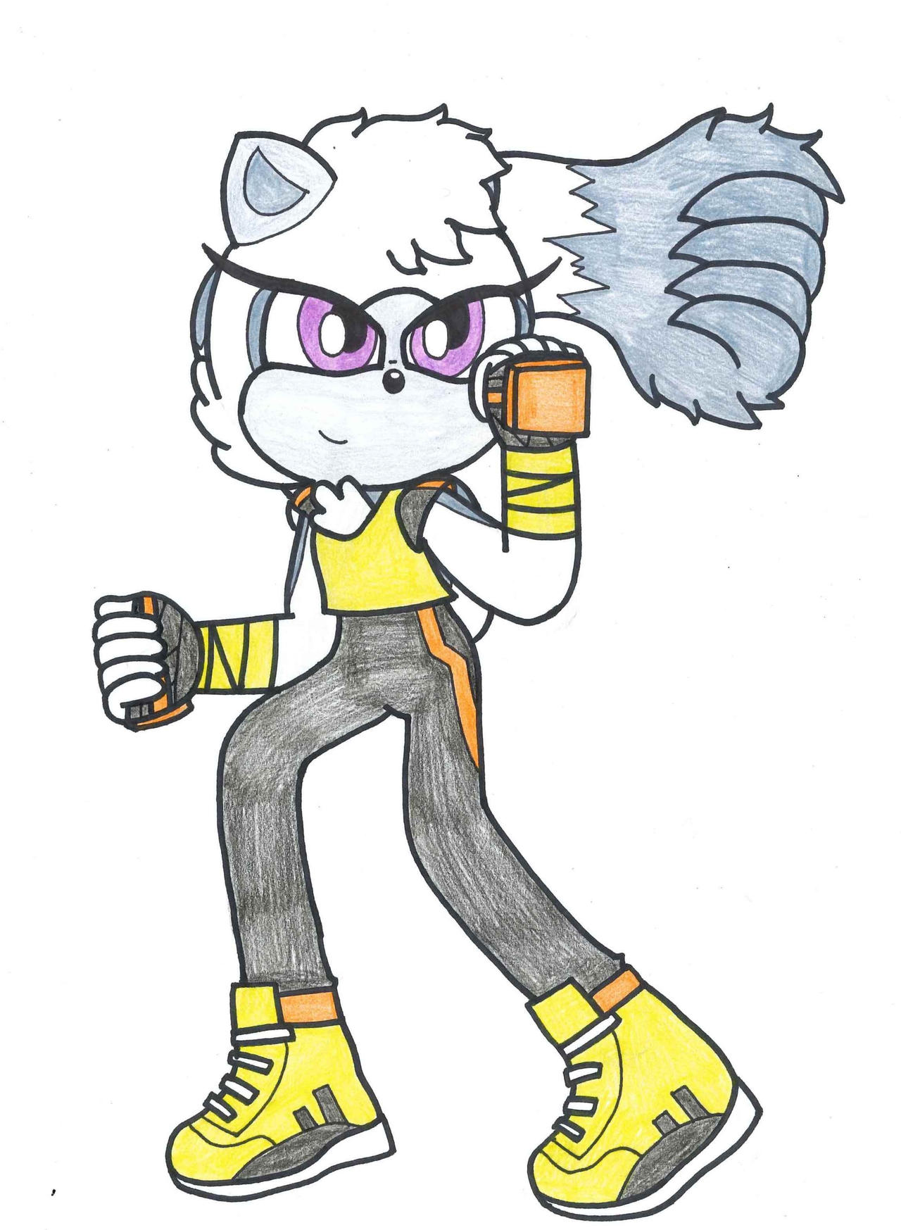 Tangle the Lemur (Sonic Channel Inspired) by WeatherUS1549 on DeviantArt
