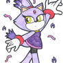 Blaze the Cat (Gymnastics/Swimming)