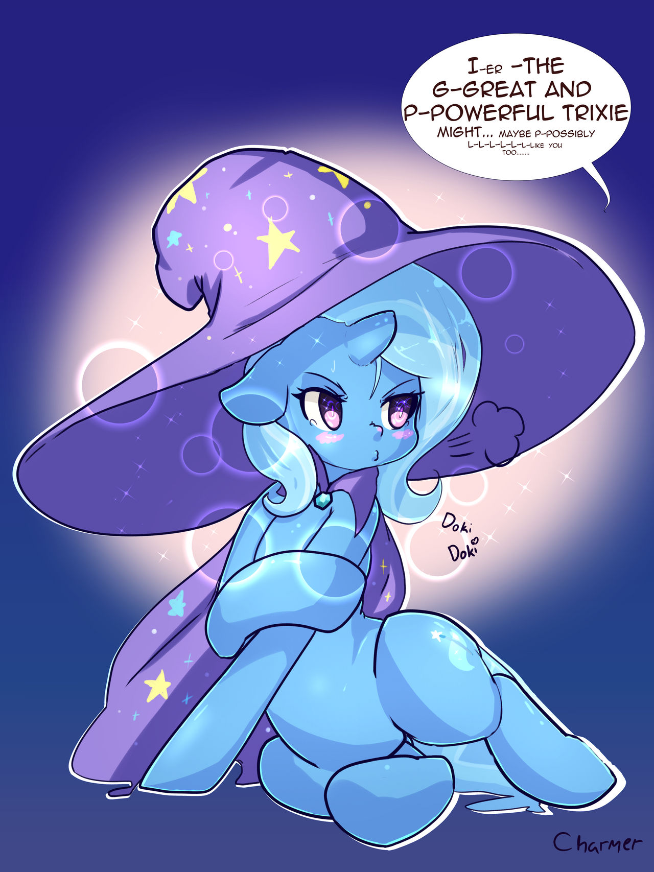 Tsundere Trixie Redraw