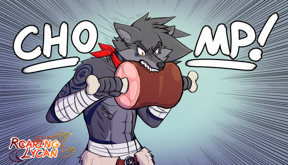 Big Chomp by RoaringLycanArt on DeviantArt