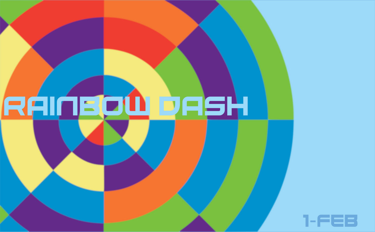 Rainbow Dash Day 2019 Background Edition by Michaelsety