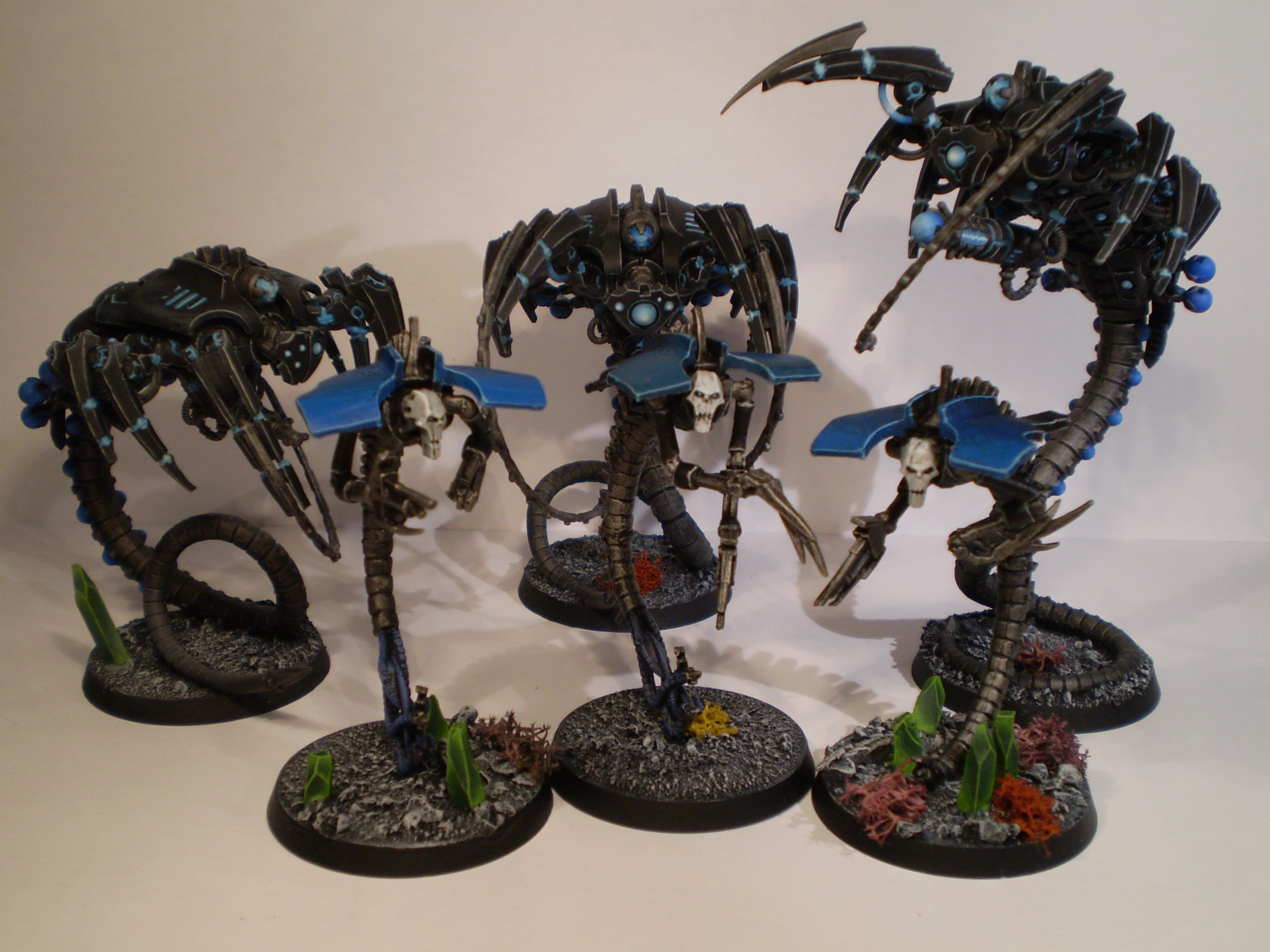 Old wraiths and new canoptek wraiths